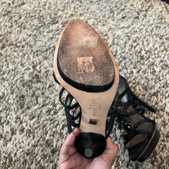 Embellished BCBG black heels - Picture 5 of 8